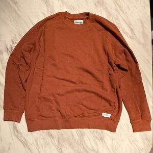 Banks Journal - pullover crew neck sweatshirt size medium organic cotton